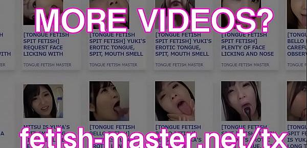 trendsJapanese Asian Tongue Spit Face Nose Licking Sucking Kissing Handjob Fetish - More at fetish-master.net